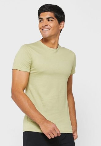 Grüne Ralph Lauren T-Shirts mit Rundhalsausschnitt im 3er-Pack für Herren