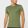 Grüne Ralph Lauren T-Shirts mit Rundhalsausschnitt im 3er-Pack für Herren
