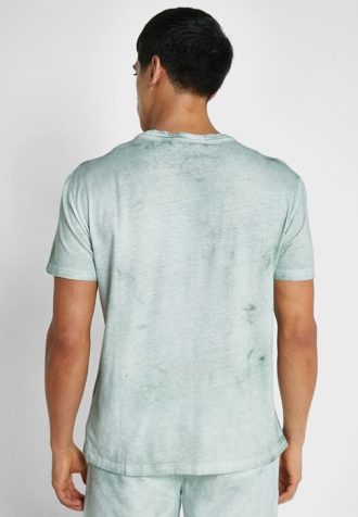 Grüne Ralph Lauren T-Shirts mit Rundhalsausschnitt und Print für Herren