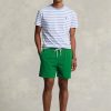 Grüne Ralph Lauren Traveller Badeshorts für Herren