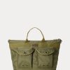 Grüne Ralph Lauren Utility Messenger Bags aus Nylon-Canvas für Herren