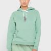Grüner Ralph Lauren Strick-Hoodie mit Taschendetail für Damen