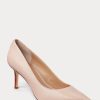Hellrosa Ralph Lauren Lanette Pumps aus Nappaleder für Damen