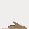 Khaki Ralph Lauren Cevio Wildleder-Mule-Freizeitschuhe für Herren