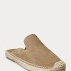Khaki Ralph Lauren Cevio Wildleder-Mule-Freizeitschuhe für Herren