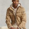 Khakifarbene Ralph Lauren The Iconic Field Jackets für Herren
