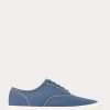Königsblaue Ralph Lauren Canvas-Sneakers für Herren