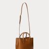 Lauren Tan Damen Ralph Lauren Leder Kleine Marcy Satchel Taschen