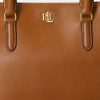 Lauren Tan Damen Ralph Lauren Leder Kleine Marcy Satchel Taschen