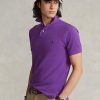 Lila Poloshirts aus Netzstoff von Ralph Lauren für Herren