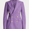 Lila Ralph Lauren Camden Kaschmirjacken für Damen