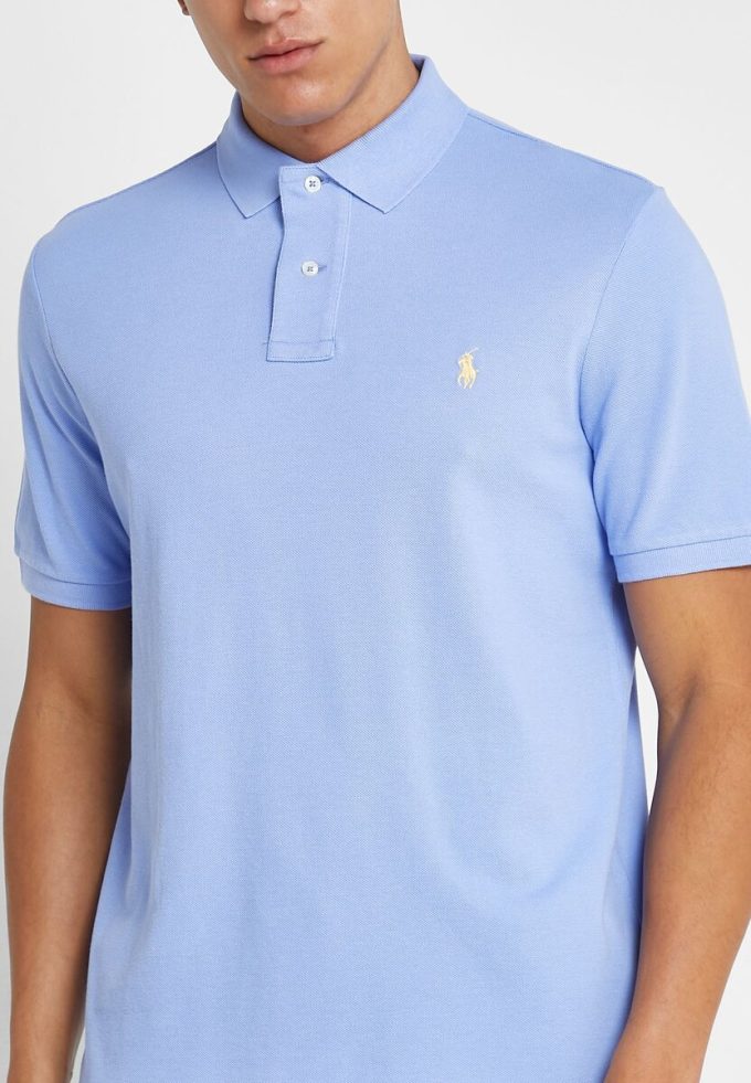 Lila Ralph Lauren Essential Poloshirts für Herren