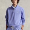 Lila Ralph Lauren The Rl Fleece-Sweatshirt für Herren