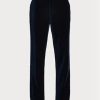 Marineblaue formelle Samthose „Gregory“ von Ralph Lauren für Herren