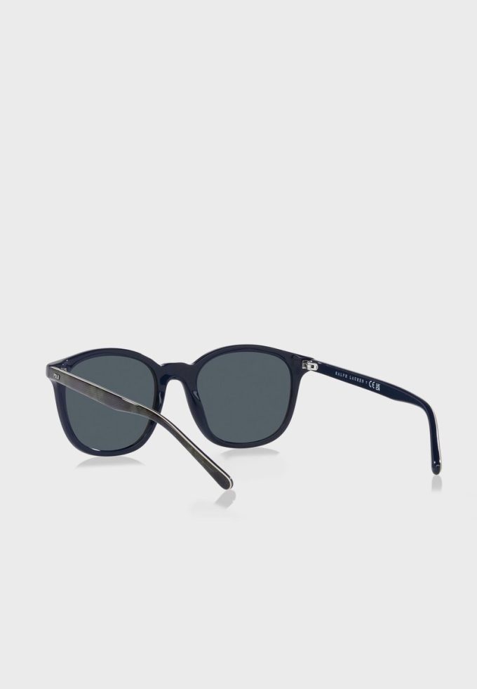 Marineblaue Herren-Wayfarer-Sonnenbrille Ralph Lauren 0Ph4188