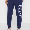 Marineblaue Jogginghose mit Bündchen und Logo von Ralph Lauren für Herren