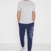 Marineblaue Jogginghose mit Bündchen und Logo von Ralph Lauren für Herren