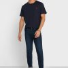 Marineblaue Poloshirts mit gesticktem Logo und Rundhalsausschnitt für Herren von Ralph Lauren