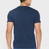 Marineblaue Poloshirts mit Rundhalsausschnitt und Logo für Herren von Ralph Lauren