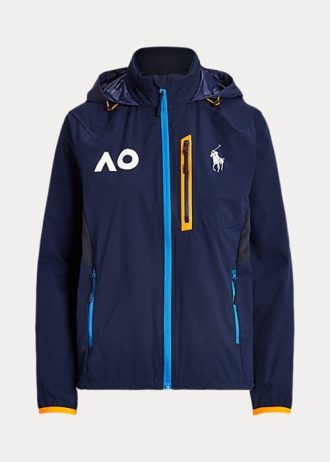 Marineblaue Ralph Lauren Australian Open Ballperson-Jacken für Damen