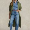 Marineblaue Ralph Lauren Cambree Jersey-Jeans für Damen