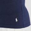 Marineblaue Ralph Lauren Essential T-Shirts mit Rundhalsausschnitt im 2er-Pack für Herren
