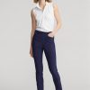 Marineblaue Ralph Lauren GolfStretch-Sporthose für Damen