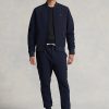 Marineblaue Ralph Lauren Hybrid-Bomberjacken für Herren