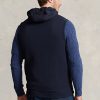 Marineblaue Ralph Lauren Hybrid-Kapuzenweste für Herren