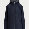 Marineblaue Ralph Lauren Kapuzenjacken für Damen