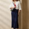 Marineblaue Ralph Lauren Margarethe Jerseyröcke für Damen
