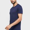 Marineblaue Ralph Lauren T-Shirts mit Rundhalsausschnitt im 3er-Pack für Herren