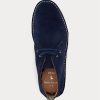 Marineblaue Ralph Lauren Talan Chukka-Stiefel aus Wildleder für Herren