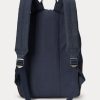 Marineblaue Rucksäcke aus Canvas mit Pferdemotiv von Ralph Lauren für Herren