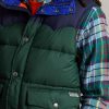 Marineblaue wasserabweisende Daunenweste im Westernstil von Ralph Lauren für Herren