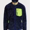 Marineblaue winddichte Hybridjacken von Ralph Lauren für Herren