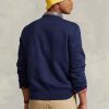 Marineblaues Fleece-Sweatshirt für Herren von Ralph Lauren Polo Sport