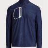 Marineblaues Ralph Lauren GolfClassic Fit Camo Jacquard-Pullover-Sweatshirt für Herren