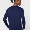 Marineblaues Ralph Lauren Logo-Sweatshirt für Herren