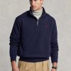 Marineblaues Ralph Lauren The Rl Fleece-Sweatshirt für Herren
