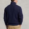 Marineblaues Ralph Lauren The Rl Fleece-Sweatshirt für Herren