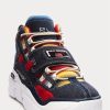 Mehrfarbige High-Top-Sneakers „PS100“ von Ralph Lauren mit Multiprint für Herren
