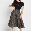 Mehrfarbige Plissierte Röcke mit hoher Taille von Ralph Lauren für Damen