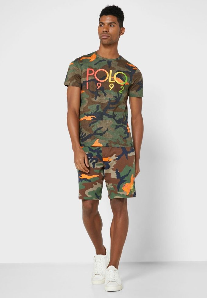 Mehrfarbige Poloshirts mit Rundhalsausschnitt für Herren von Ralph Lauren