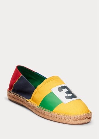 Mehrfarbige Ralph Lauren Cevio CP-93 Color-Blocked Espadrille für Herren