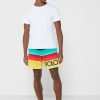 Mehrfarbige Ralph Lauren Color Block-Shorts für Herren