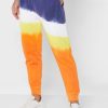 Mehrfarbige Ralph Lauren Dip Dye-Jogginghose mit Bündchen für Herren