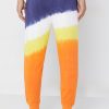 Mehrfarbige Ralph Lauren Dip Dye-Jogginghose mit Bündchen für Herren