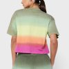 Mehrfarbige Ralph Lauren T-Shirts mit Rundhalsausschnitt und Grafik für Damen
