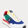 Mehrfarbige Ralph Lauren Train 89 Color-Blocking-Sneaker für Herren